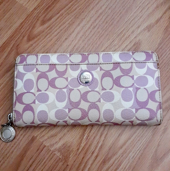 Coach Bags Coach Accordion Zip Around Wallet Full Size Poshmark